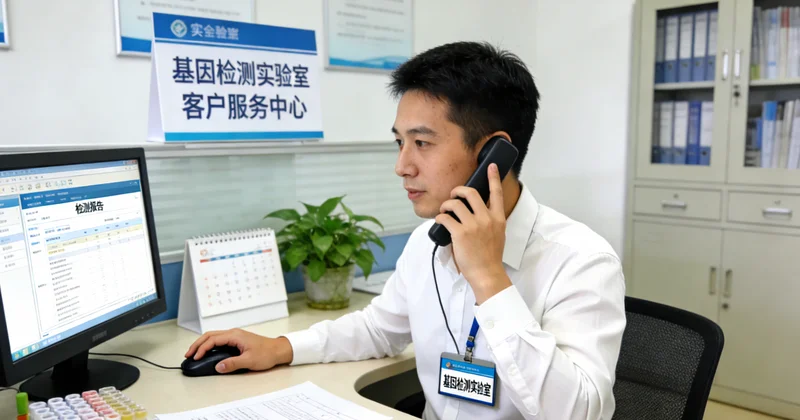 达茂旗居民在医院进行遗传咨询与