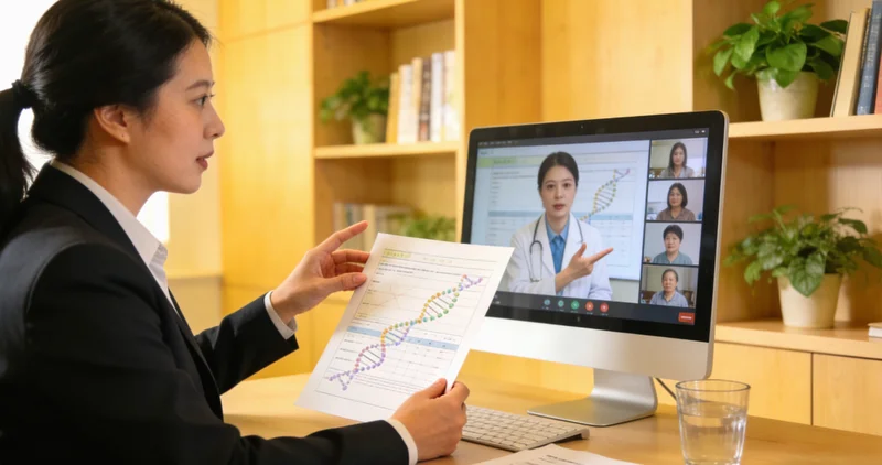 沙湾遗传咨询师解读基因报告