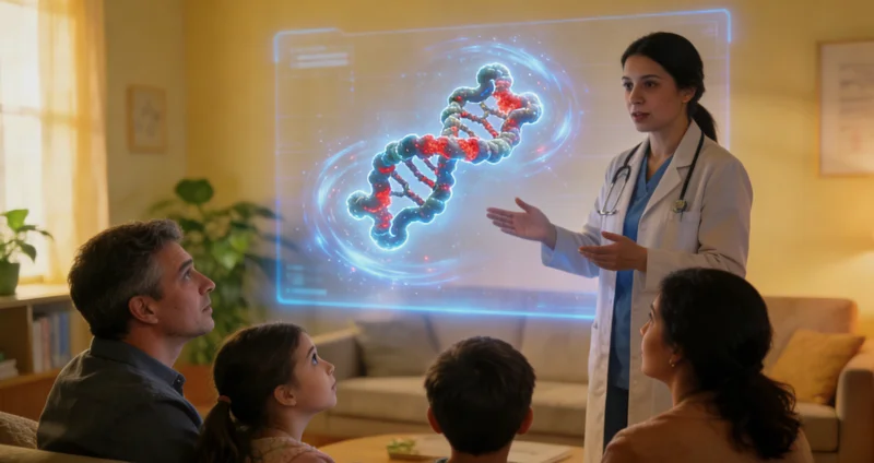 攀枝花遗传咨询师与家庭温馨沟通