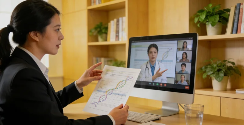 遗传咨询师解读基因检测报告