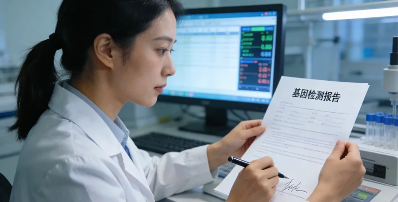 南昌居民与遗传咨询师解读基因检