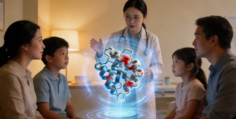 仙桃遗传咨询师为家庭解读基因检