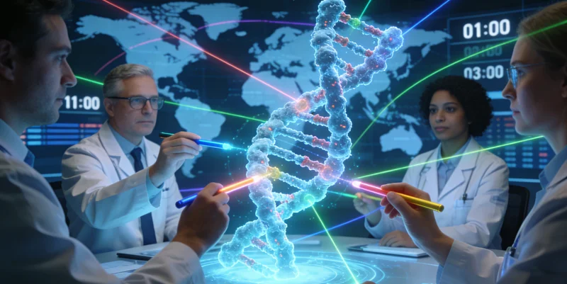 嫩江家庭遗传咨询场景图