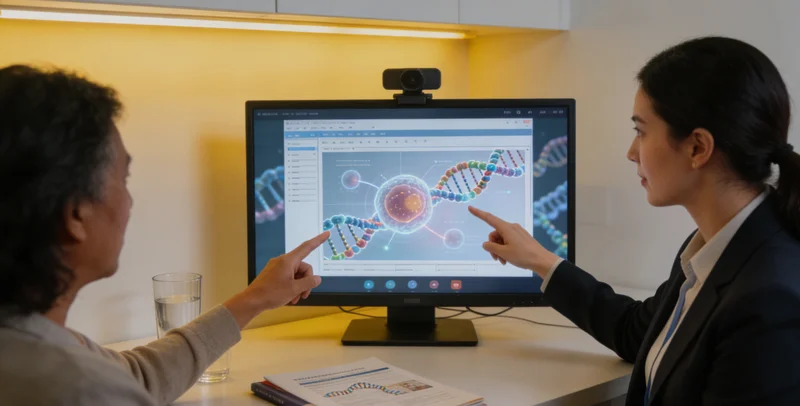 渭南市民进行遗传性疾病咨询沟通