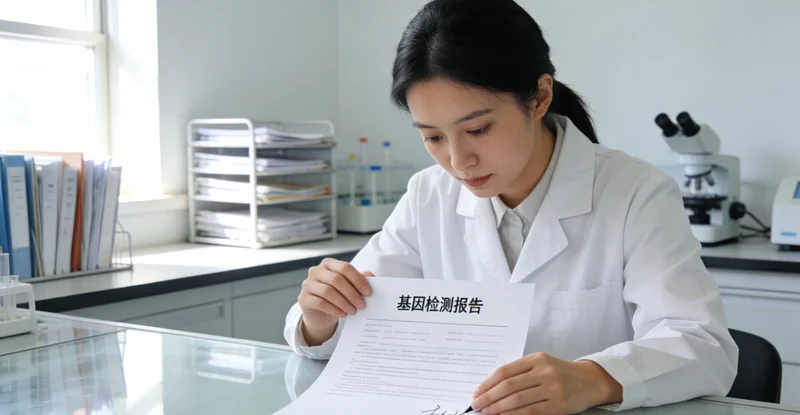 青州医生向检测者详细解读基因检