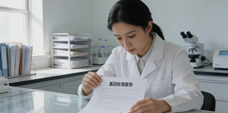五家渠医生解读基因检测报告与风