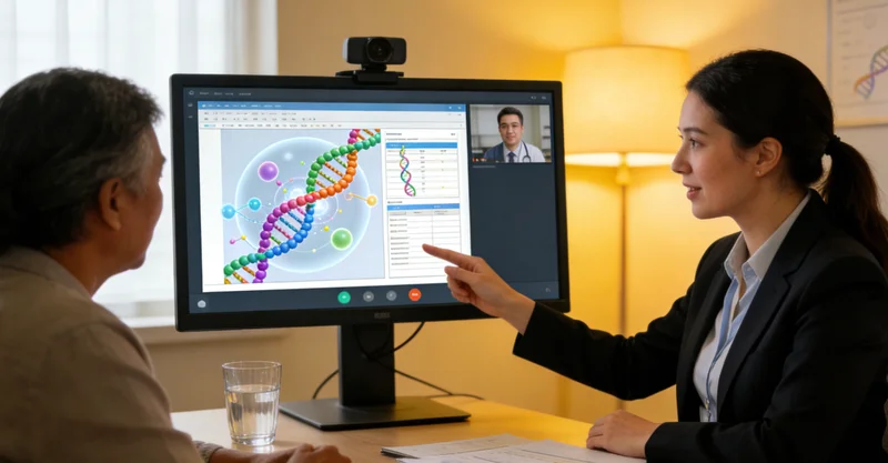 同江家庭遗传风险评估图谱示意