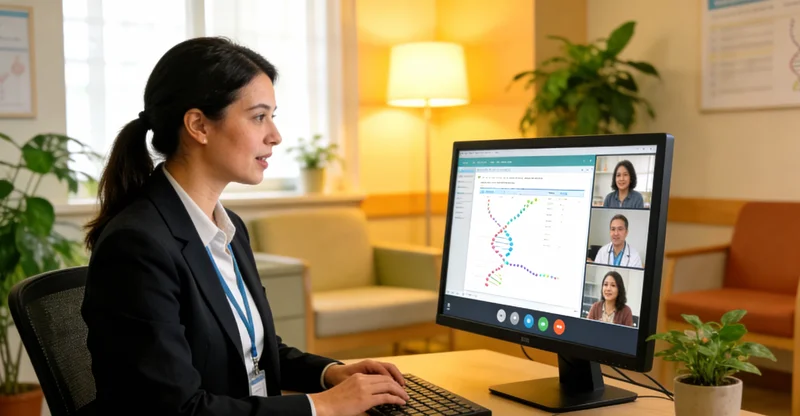 襄阳遗传咨询师与家庭成员沟通场