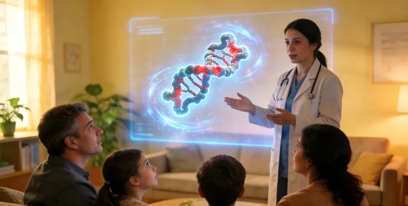 衢州医院遗传咨询门诊医生与患者