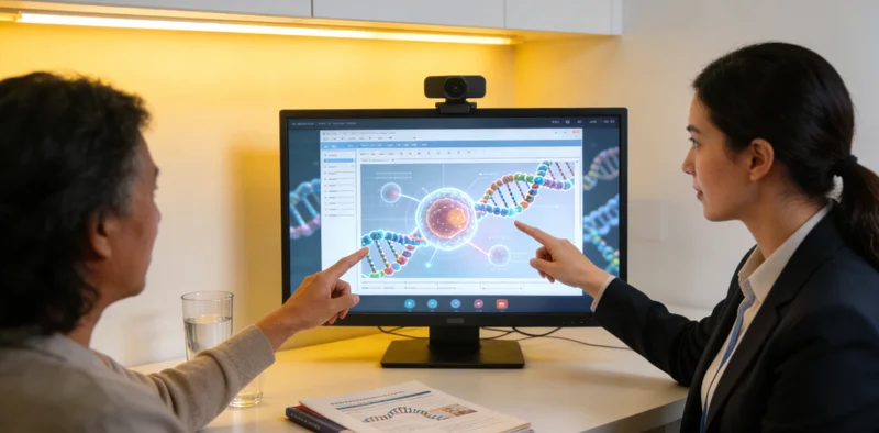 咸宁遗传咨询师与家庭成员沟通场