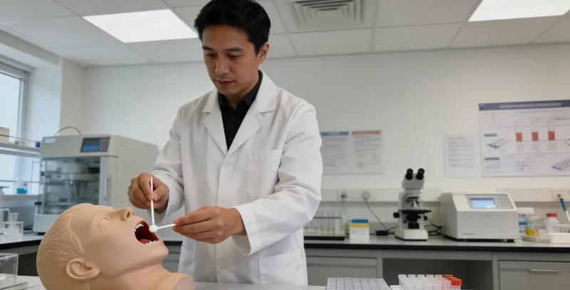 周口家庭共同查看健康资料探讨家