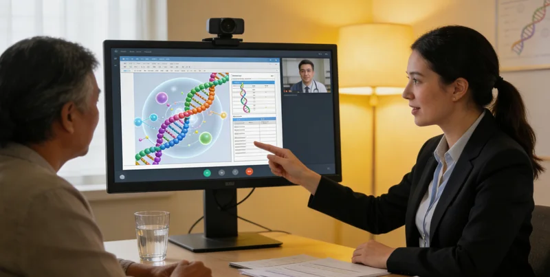 东莞医院医生为家庭进行遗传咨询