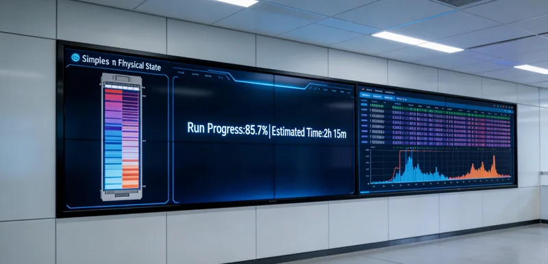 庆阳万核基因实验室技术人员进行