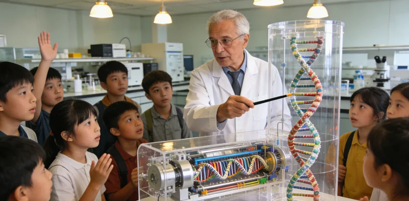 枣阳家庭与医生亲切交谈关于基因