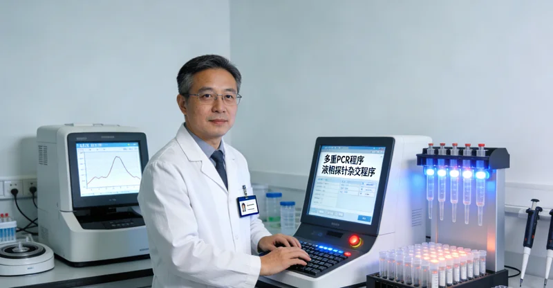 巩义市民进行甲状腺定期超声筛查