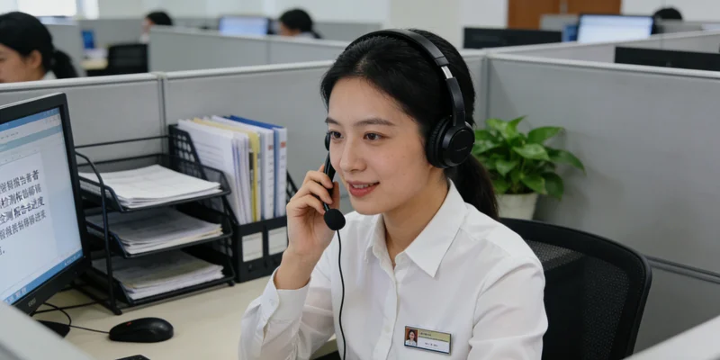 遗传咨询师在科左后旗向居民解读