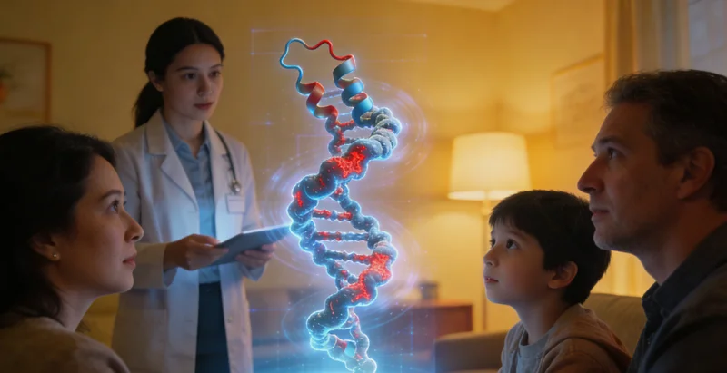 宣威遗传咨询师为家庭解读基因报