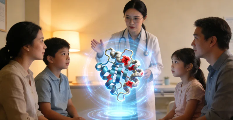 洮南家庭围坐讨论健康与遗传问题