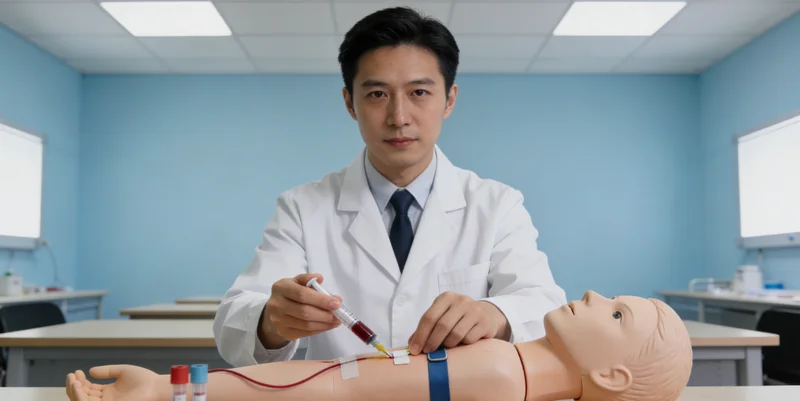 义乌市民在进行BRCA基因检测