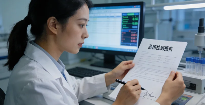 咸宁医生在当地医院解读基因检测