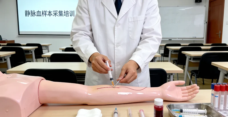 沁阳护士进行基因检测静脉血采集