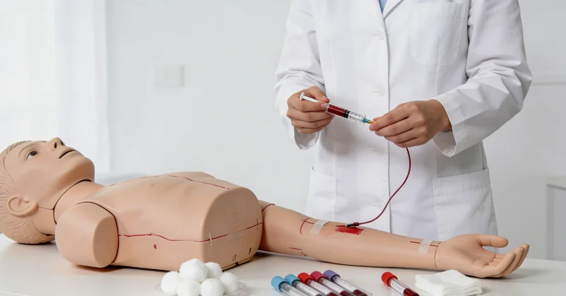 绵竹 血液科医生与患者共同查看