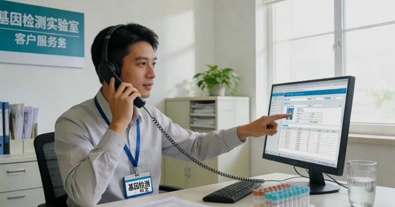 来宾医院遗传咨询医生与患者沟通