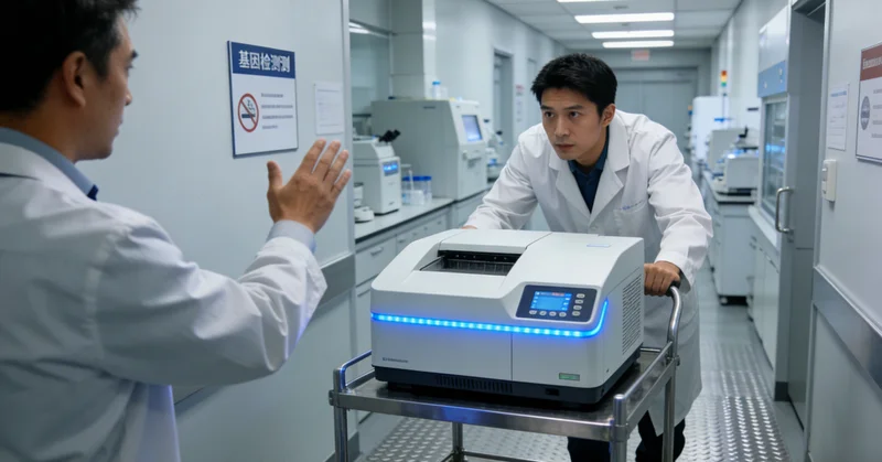 自贡市民在医院进行遗传咨询场景