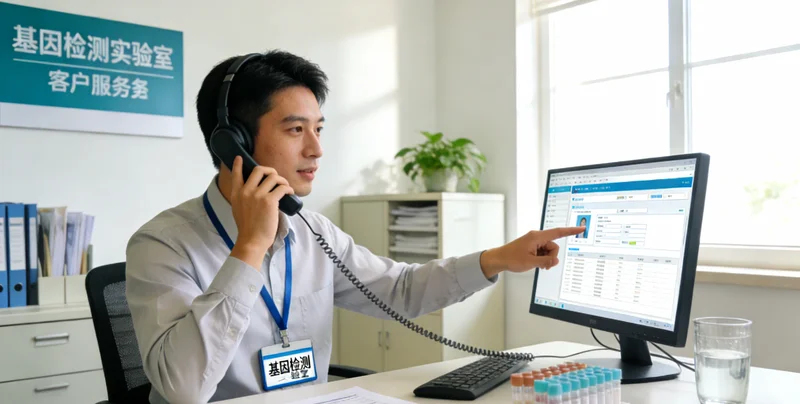 如皋遗传咨询师与家庭讨论家族病