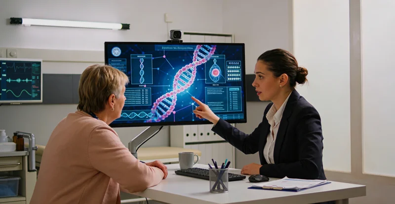 孝义遗传咨询师为居民解读基因检