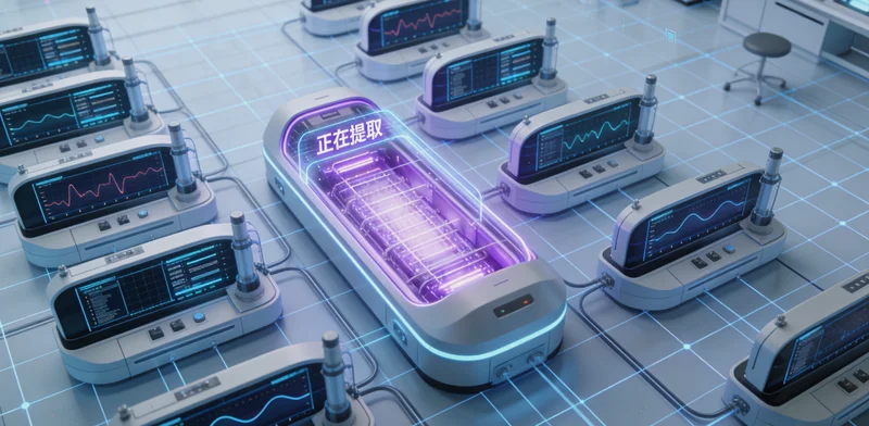 上海基因检测实验室技术人员进行