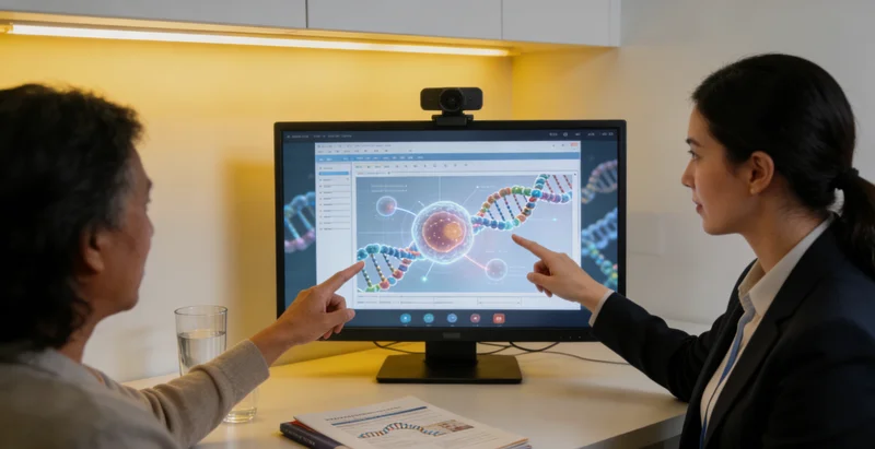 楚雄遗传咨询师解读基因检测报告