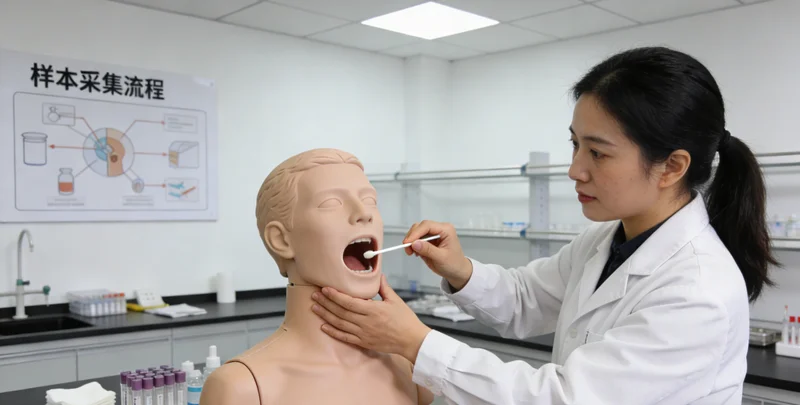 滁州基因检测采样过程展示