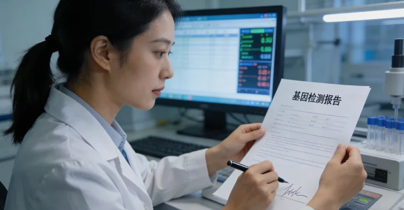 医生与患者家属一起查看安丘dM