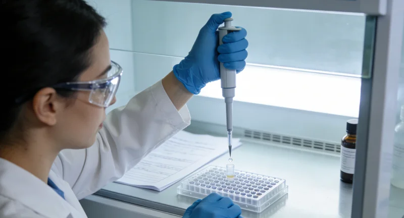 蒙自护士为市民进行静脉采血用于