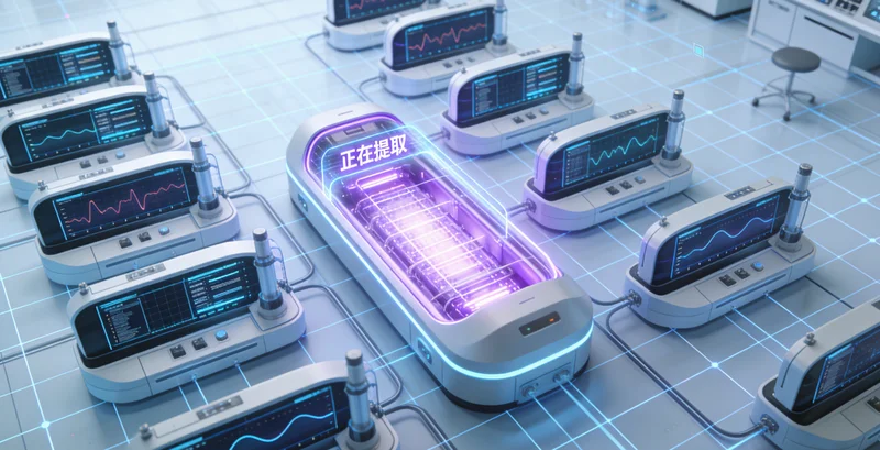 古交医院内护士进行静脉血采样