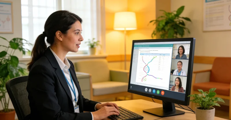 霍尔果斯女性进行专业遗传咨询场