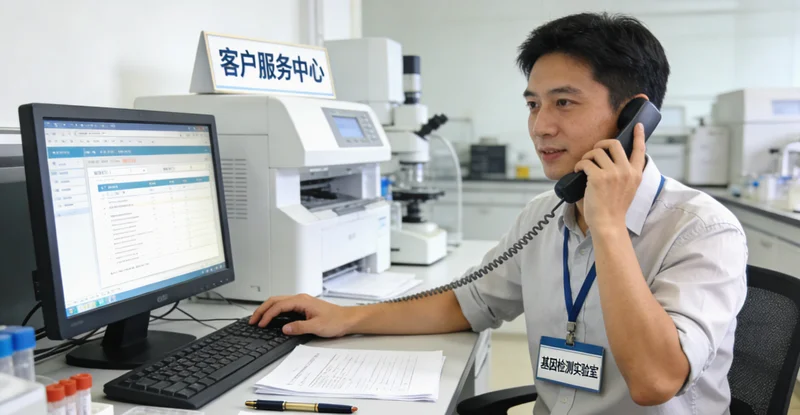 喀旗家庭与医生进行遗传咨询沟通