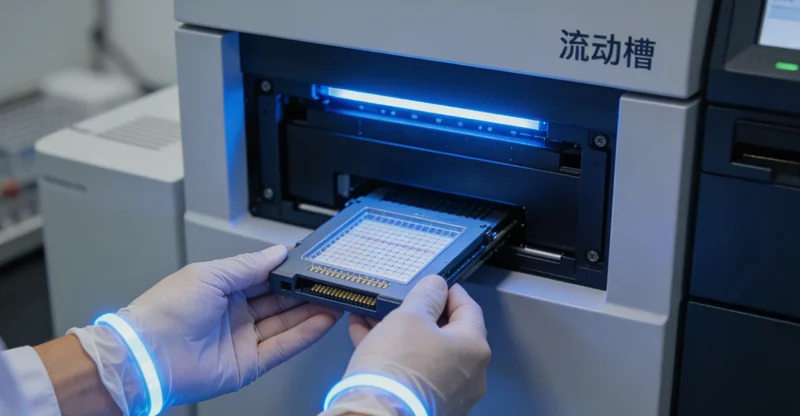 上海职场女性在医院查看体检报告