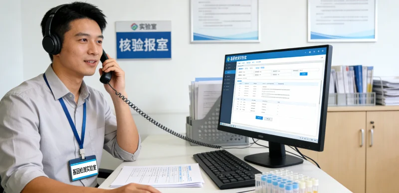 清镇患者与医生进行遗传咨询沟通