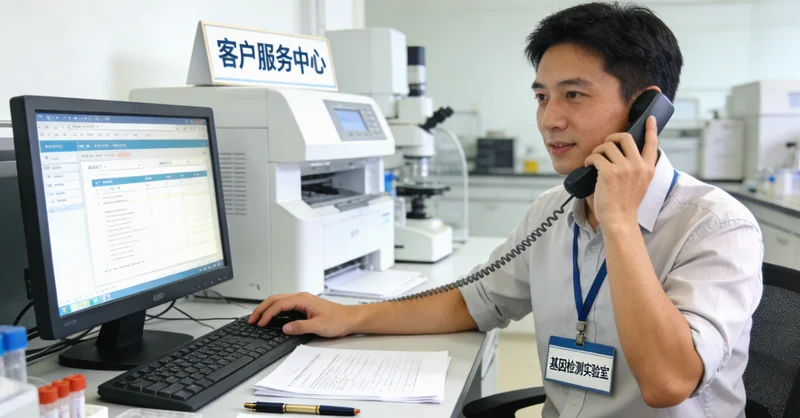 汝州遗传咨询师解读基因报告场景