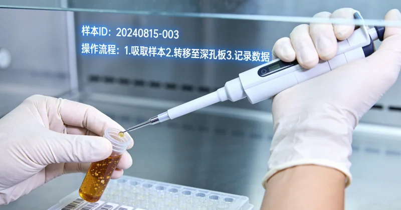 东宁 实验室人员处理基因检测血