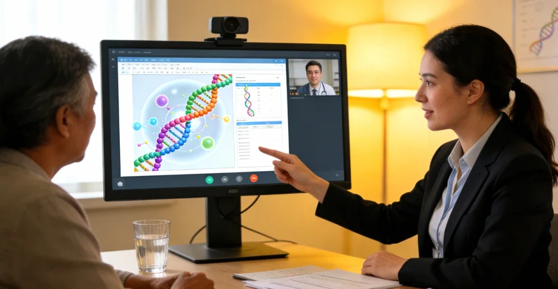 奈曼遗传咨询师为居民详细解读基