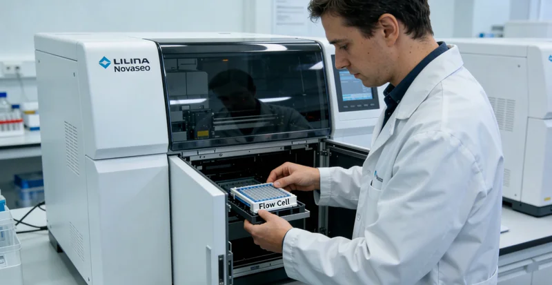 卫辉合作基因检测实验室内部工作