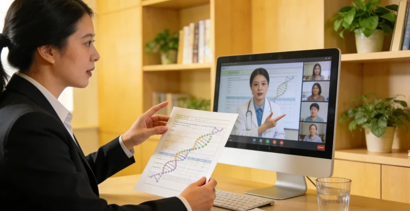 脑瘤基因检测报告内容示意图