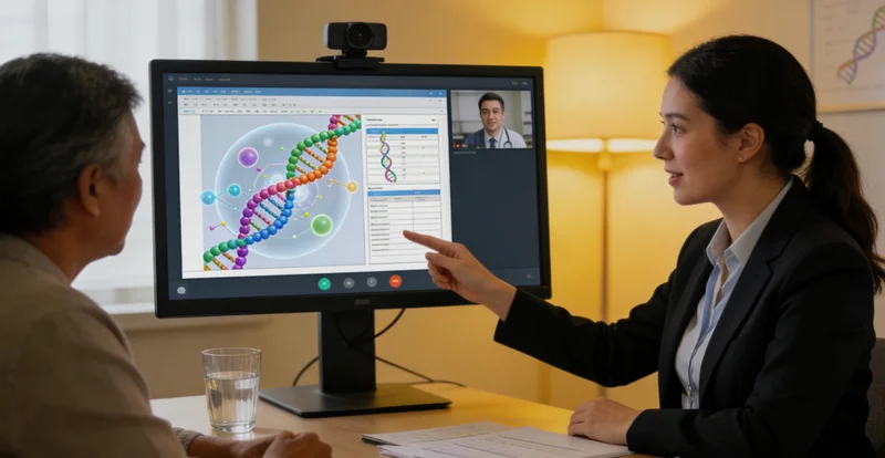 巩义遗传咨询师与家庭沟通场景