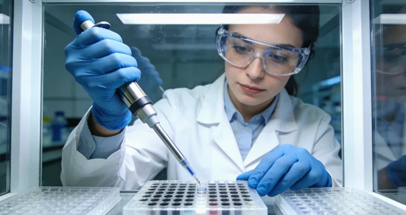 扎兰屯护士进行静脉血采集用于基