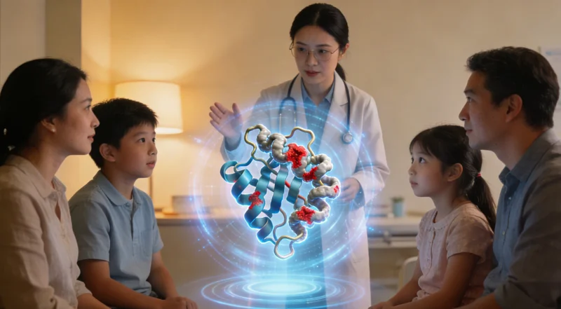 遗传咨询师为湘潭家庭解读基因检