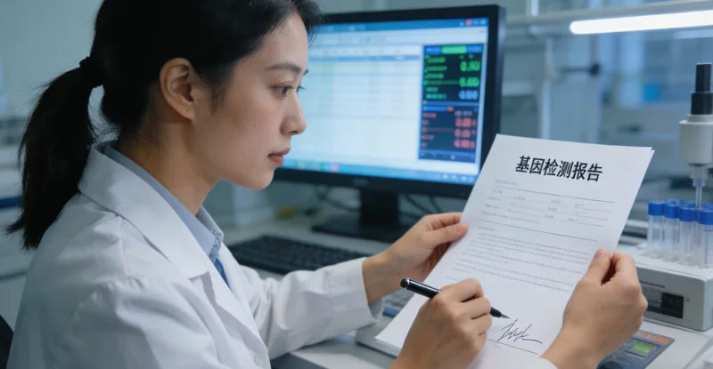 福泉基因检测报告与家庭健康咨询
