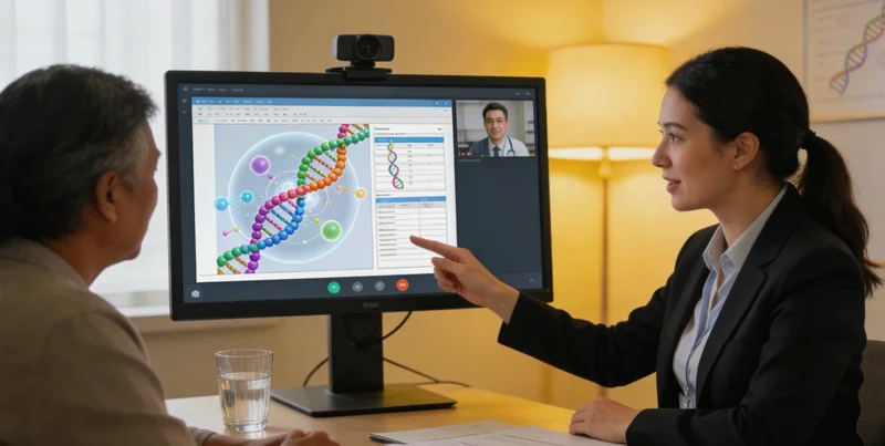 南昌遗传咨询场景：医生与咨询者